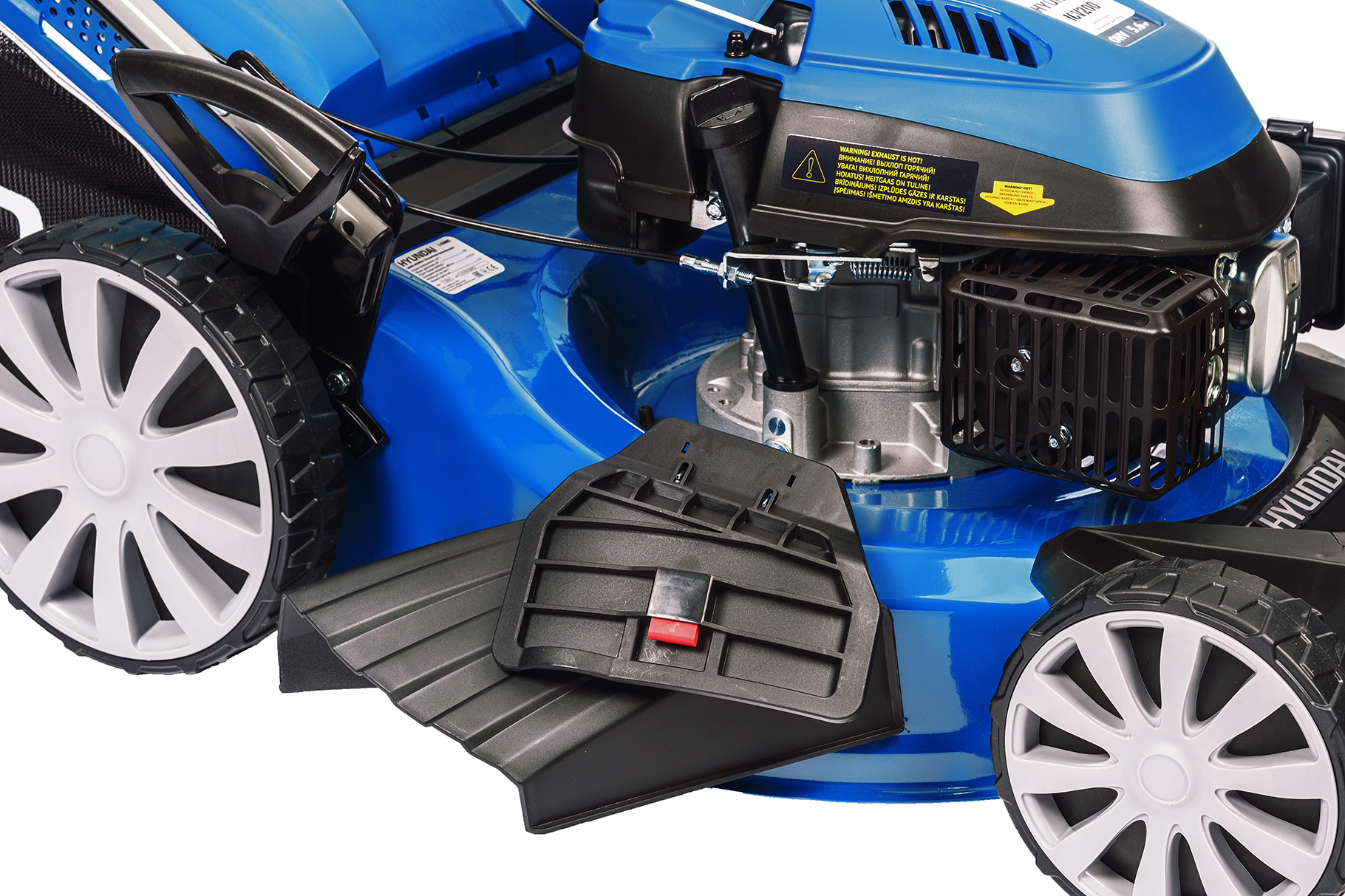 Бензиновая газонокосилка HYUNDAI L 5300S купить по цене 51&nbsp;990 ₽ в интернет магазине ТЕХСАД