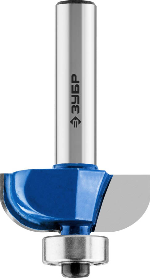 ЗУБР 25.4 x 10 мм, радиус 6.3 мм, фреза кромочная калевочная №2 28702-25.4 Профессионал купить по цене 680 ₽ в интернет магазине ТЕХСАД