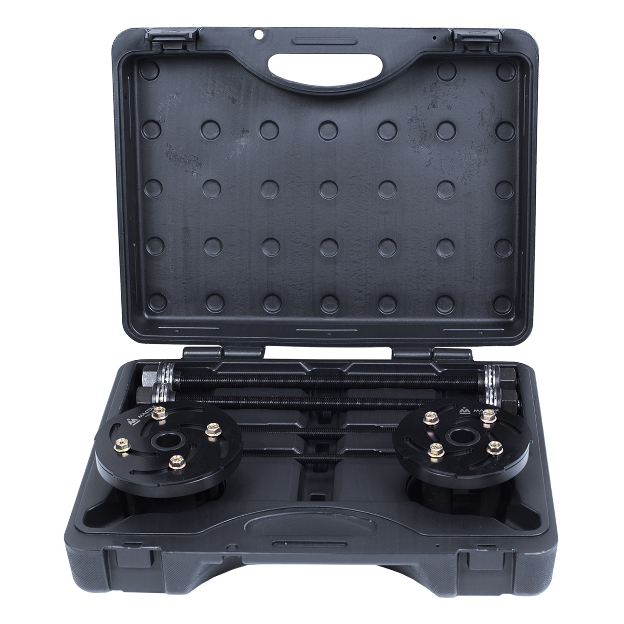 Набор оправок для монтажа и демонтажа сайлентблоков, 34-82 мм, кейс, 6 предметов МАСТАК 110-20006C купить по цене 36 850 ₽ в интернет магазине ТЕХСАД