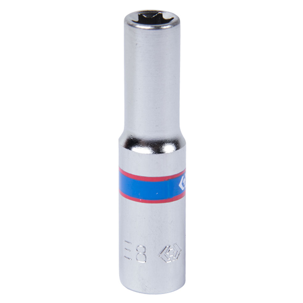 Головка торцевая TORX Е-стандарт 1/4'', E8, L = 50 мм KING TONY 227508M купить по цене 270 ₽ в интернет магазине ТЕХСАД