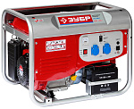 ЗУБР 4/5 кВт, однофазный, синхронный, щеточный, электростанция бензиновая (генератор) ЗЭСБ-4000-Э купить по цене 37 437 ₽ в интернет магазине ТЕХСАД