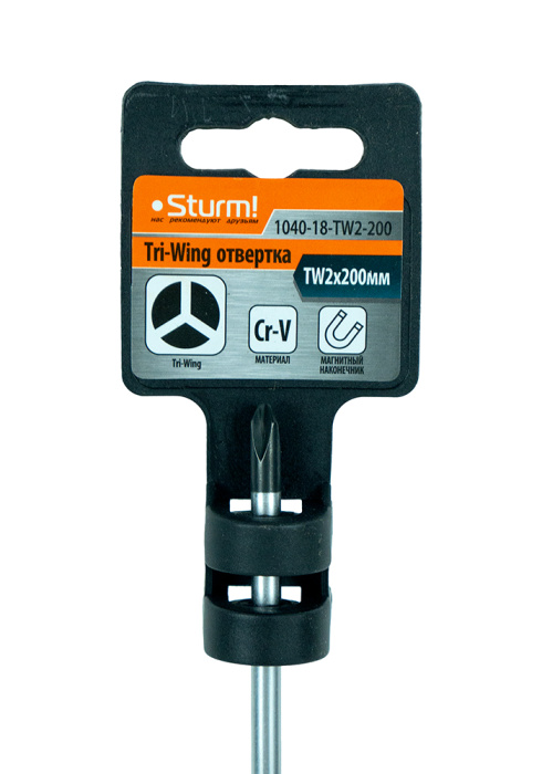 Отвертка Sturm! 1040-18-TW2-200 купить по цене 170 ₽ в интернет магазине ТЕХСАД