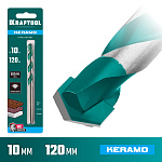 KRAFTOOL 10 х 120 мм, cверло по керамограниту с твердосплавной пластиной KERAMO 29175-120-10 купить по цене 600 ₽ в интернет магазине ТЕХСАД