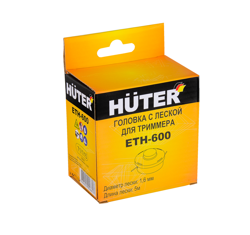 Головка с леской ETH-600 для HUTER GET-600 ENB купить по цене 449 ₽ в интернет магазине ТЕХСАД
