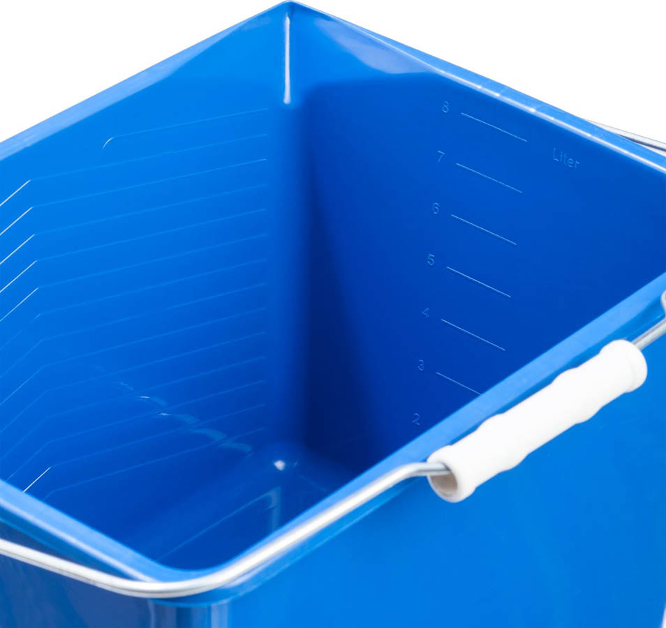 ЗУБР 8 л, 19х22.5х28 см, пластмассовое, ведро малярное 0609-08_z02 купить по цене 230 ₽ в интернет магазине ТЕХСАД