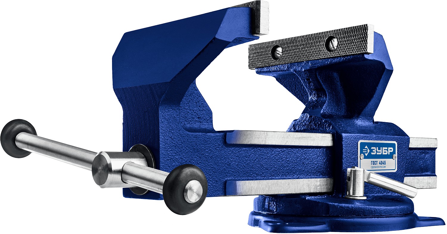 ЗУБР 150 мм, тиски слесарные поворотные УРАЛ 32608-140_z01 Профессионал купить по цене 15&nbsp;480 ₽ в интернет магазине ТЕХСАД
