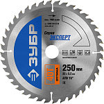 ЗУБР Ø 250 x 32 мм, 40T, диск пильный по дереву ''Оптимальный рез'' 36903-250-32-40 купить по цене 1 372 ₽ в интернет магазине ТЕХСАД