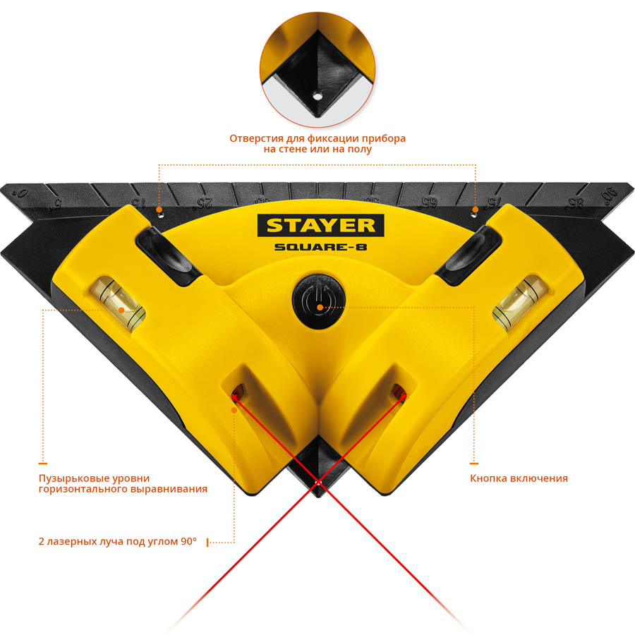 STAYER угольник электронный для кафеля SQUARE-8 34928 STAYER угольник электронный для кафеля SQUARE-8 34928 купить по цене 1 290 ₽ в интернет магазине ТЕХСАД