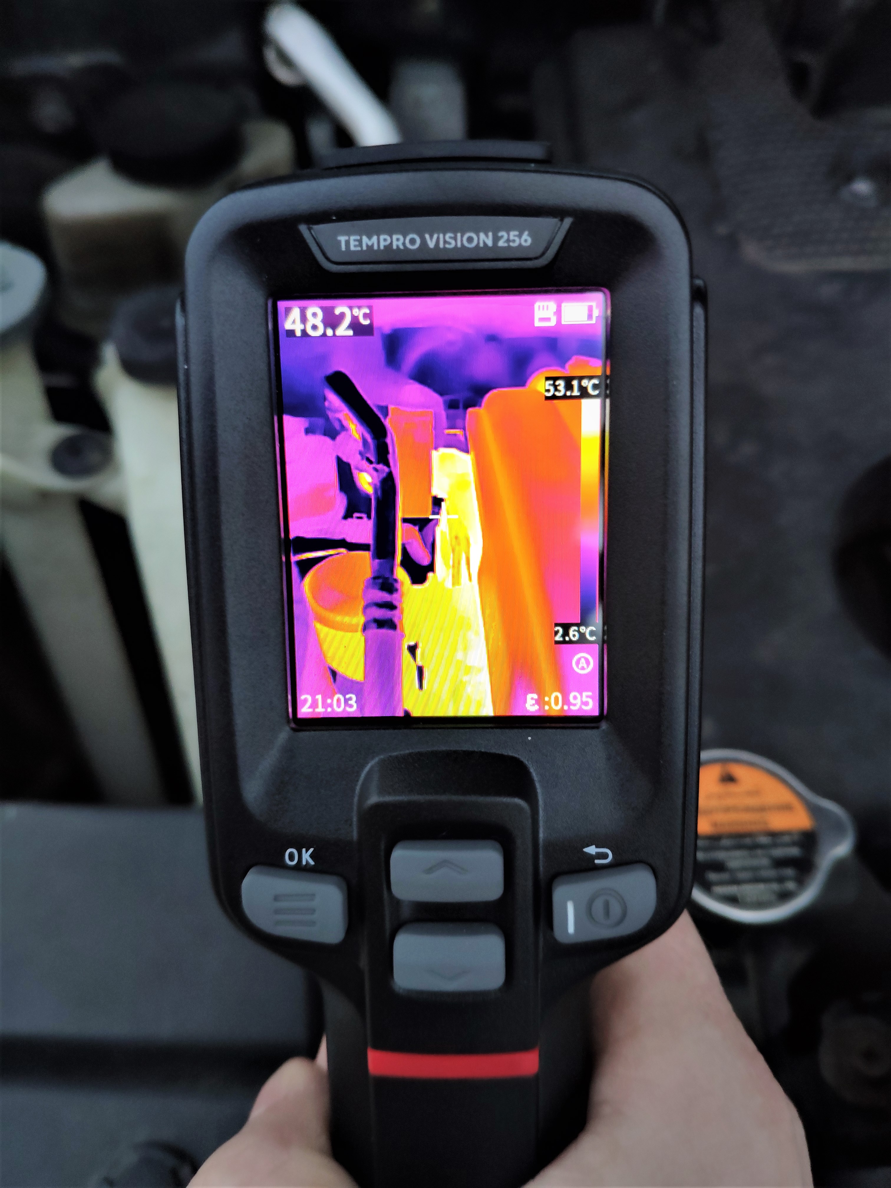 Тепловизор ADA TemPro VISION 256 PROFESSIONAL купить по цене 47&nbsp;495 ₽ в интернет магазине ТЕХСАД