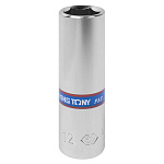Головка торцевая глубокая шестигранная 1/4'', 12 мм KING TONY 223512M купить по цене 200 ₽ в интернет магазине ТЕХСАД