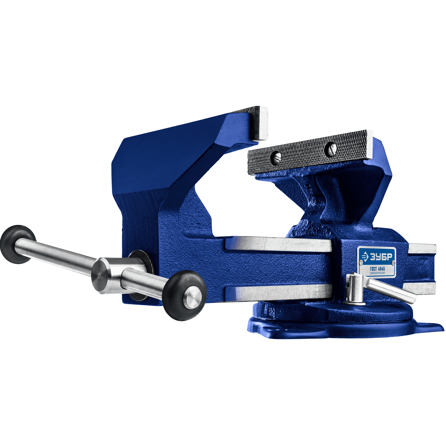 ЗУБР 130 мм, тиски слесарные поворотные УРАЛ 32606-125_z01 Профессионал купить по цене 13&nbsp;660 ₽ в интернет магазине ТЕХСАД