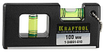KRAFTOOL 100 мм, мини-уровень с магнитом 1-34861-010 купить по цене 1 100 ₽ в интернет магазине ТЕХСАД