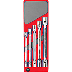 Набор шарнирных ключей, зеркальная полировка, ложемент, 5 предметов МАСТАК 5-2405 купить по цене 9 040 ₽ в интернет магазине ТЕХСАД