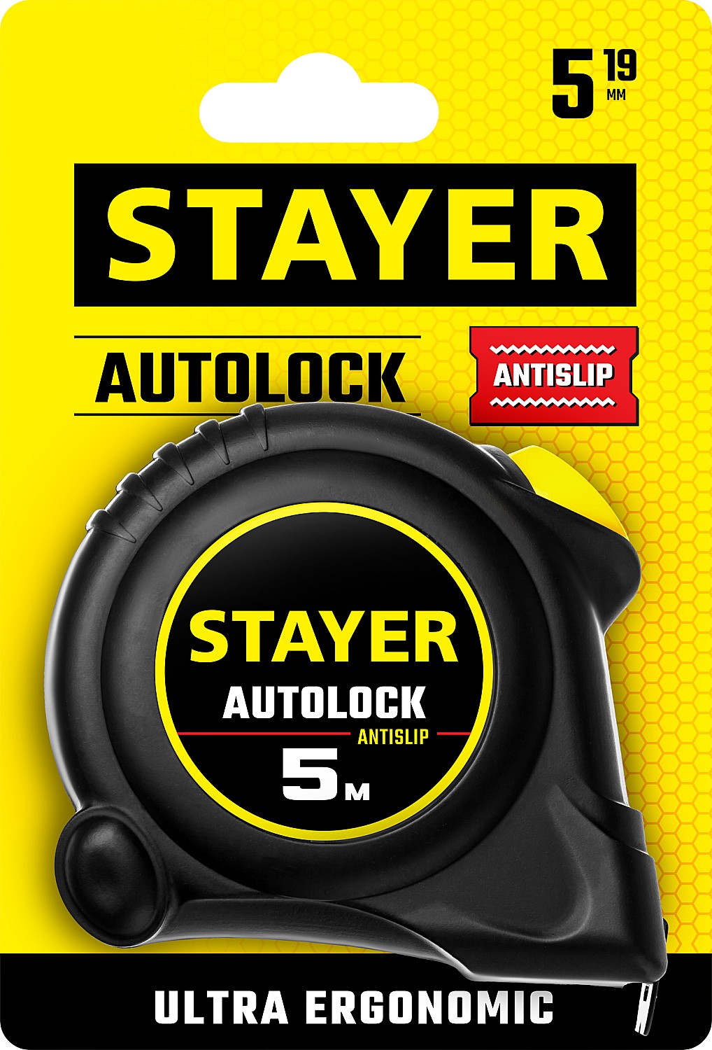 STAYER 5 м х 19 мм, с автостопом рулетка 2-34126-05-19_z02 купить по цене 304 ₽ в интернет магазине ТЕХСАД