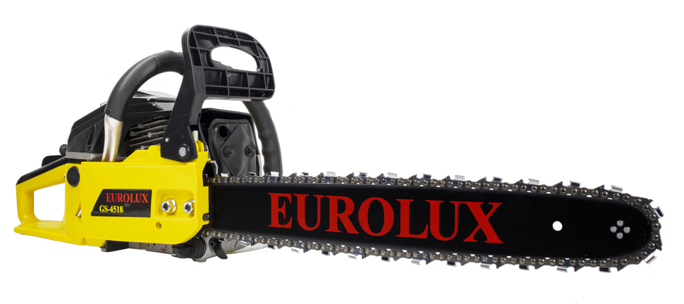 Бензопила Eurolux GS-4518 купить по цене 6&nbsp;790 ₽ в интернет магазине ТЕХСАД