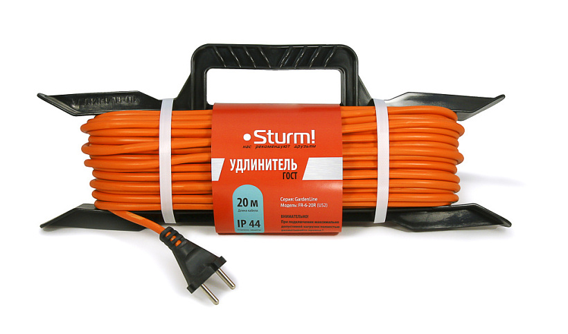 Удлинитель Sturm! FR-6-20R купить по цене 990 ₽ в интернет магазине ТЕХСАД