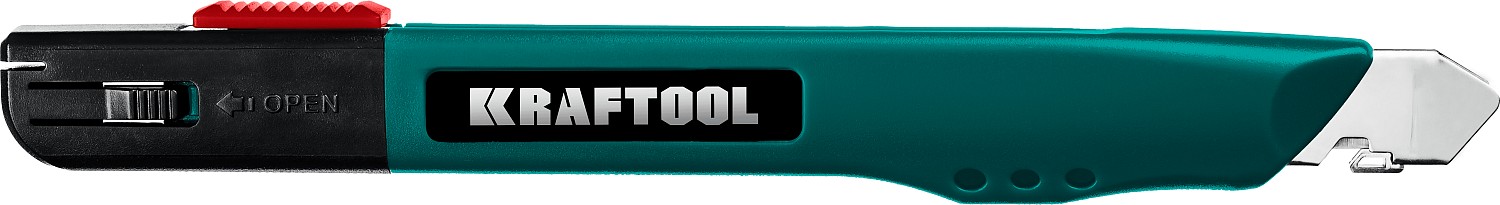KRAFTOOL 9 мм, сегментированное лезвие, автостоп, нож GRAND-9 09192 купить по цене 420 ₽ в интернет магазине ТЕХСАД