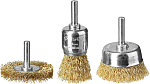 ЗУБР 3 шт, латунированная проволока, набор щеток для дрели 3530-H3_z02 купить по цене 620 ₽ в интернет магазине ТЕХСАД