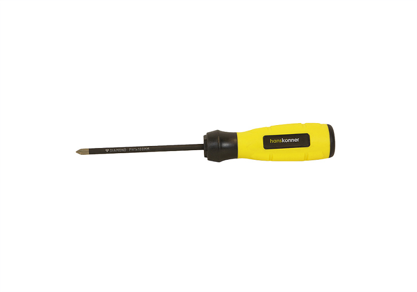 Отвертка Hanskonner HK1040-16-PH1-100 купить по цене 370 ₽ в интернет магазине ТЕХСАД