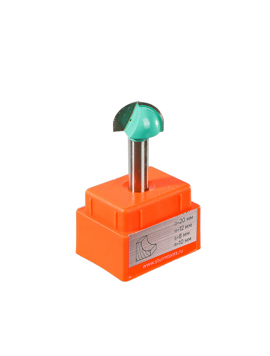 RB03-081220 Фреза пазовая галтельная DxHxL 20x12x47 мм, хв.8 Sturm! купить по цене 210 ₽ в интернет магазине ТЕХСАД