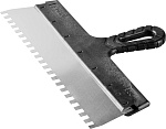 ЗУБР 350 мм, нержавеющая полотно, пластмассовая рукоятка, шпатель фасадный 10078-35-08 купить по цене 170 ₽ в интернет магазине ТЕХСАД