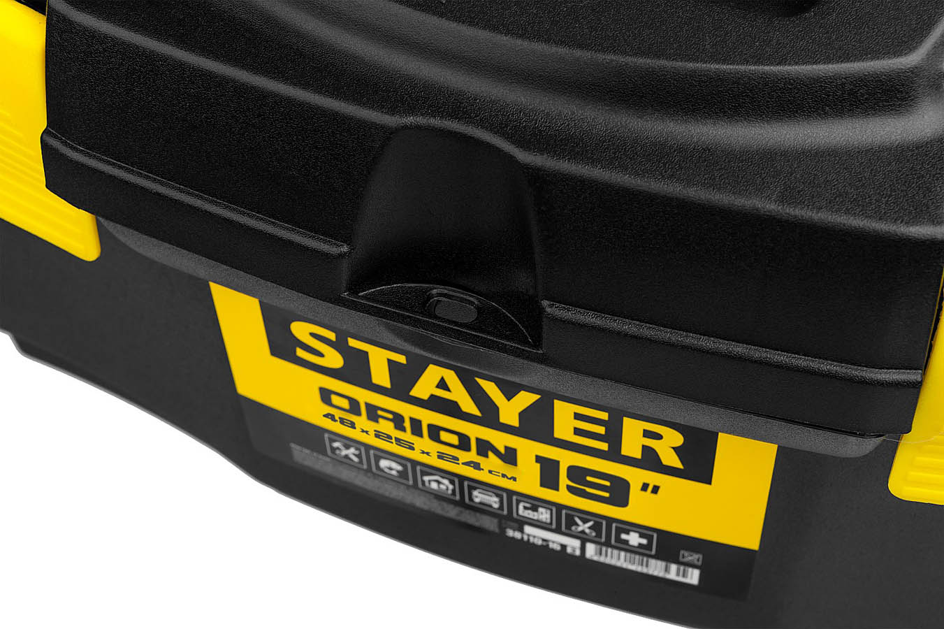 STAYER 480 х 250 х 240мм (19''), пластиковый, ящик для инструментов ORION-19 38110-18_z03 купить по цене 1&nbsp;240 ₽ в интернет магазине ТЕХСАД