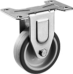 ЗУБР 75 мм, 60 кг, колесо неповоротное 30946-75-F Профессионал купить по цене 326 ₽ в интернет магазине ТЕХСАД