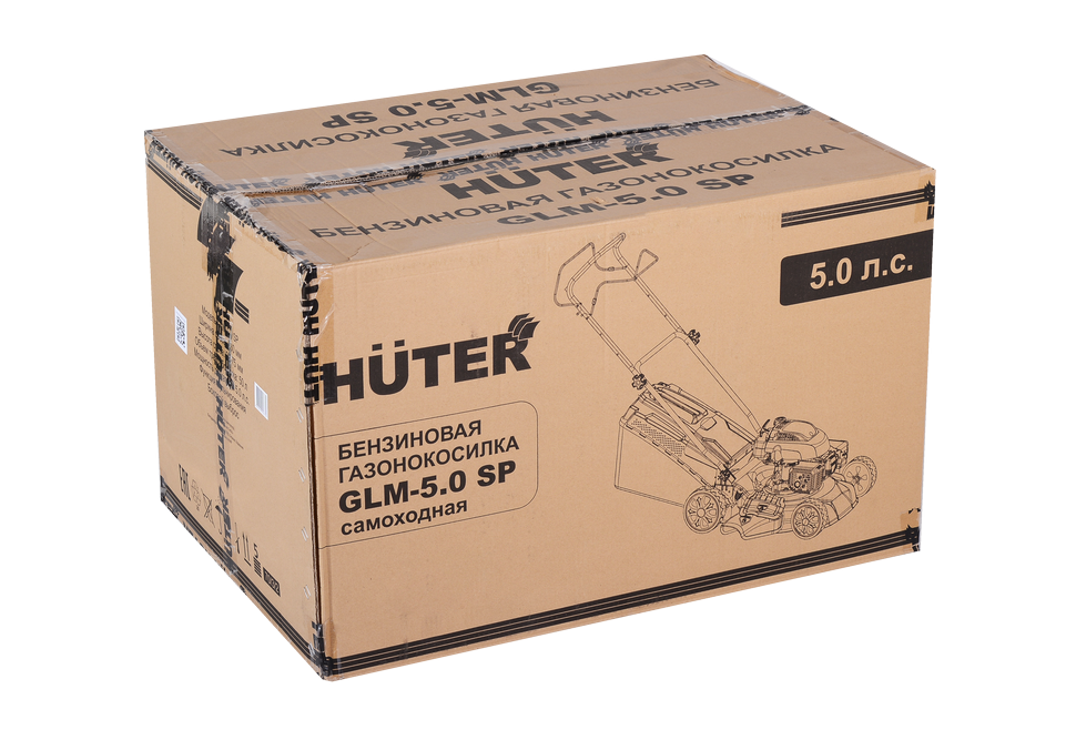 Газонокосилка бензиновая HUTER GLM-5.0 SP купить по цене 27&nbsp;261 ₽ в интернет магазине ТЕХСАД