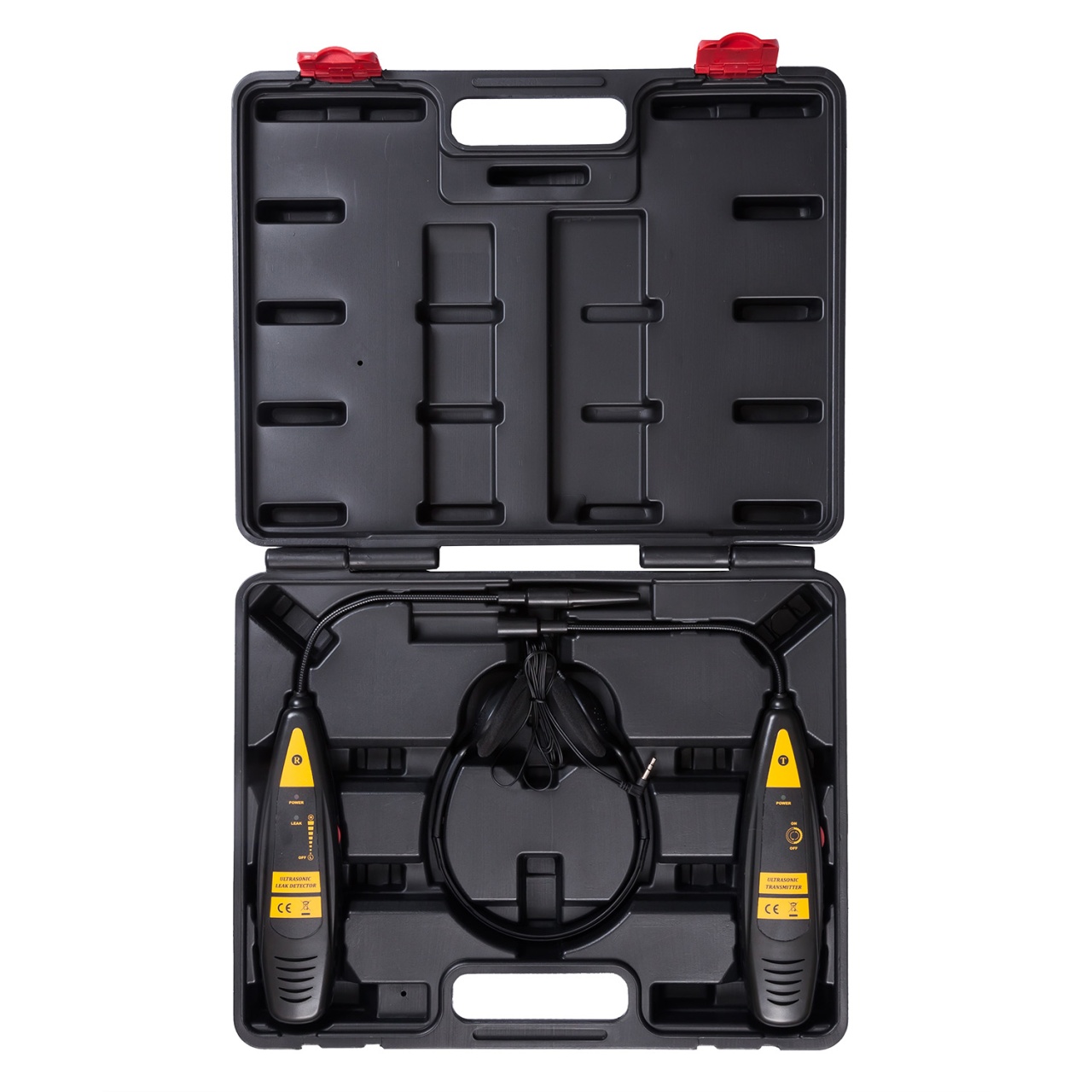 Детектор утечек, ультразвуковой, кейс, 3 предмета МАСТАК 105-90003C купить по цене 6&nbsp;960 ₽ в интернет магазине ТЕХСАД
