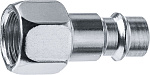 ЗУБР 1/4''F, рапид штуцер (папа), переходник для пневмоинструмента 64914-1/4 Профессионал купить по цене 64 ₽ в интернет магазине ТЕХСАД