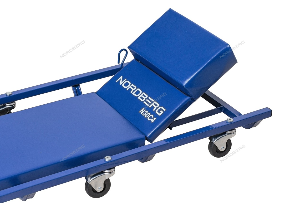 Лежак подкатной, с подъемным подголовником NORDBERG N30C4 купить по цене 4 717 ₽ в интернет магазине ТЕХСАД