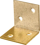 ЗУБР 30х30х30х2 мм, желтый цинк, УМШ-2.0, уголок мебельный широкий 31033-30 купить по цене 18 ₽ в интернет магазине ТЕХСАД