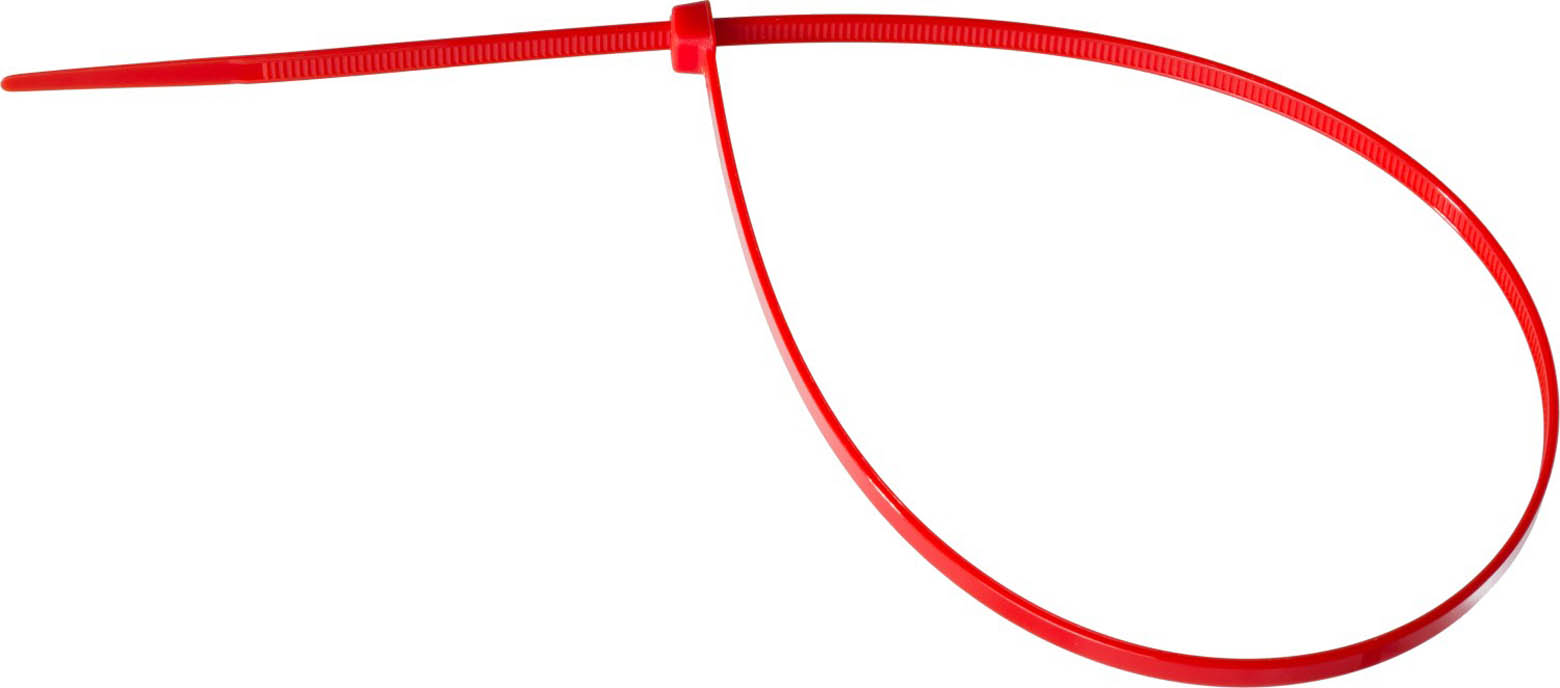 ЗУБР 100х2.5 мм, 100 шт., хомуты нейлоновые красные 309040-25-100 купить по цене 45 ₽ в интернет магазине ТЕХСАД