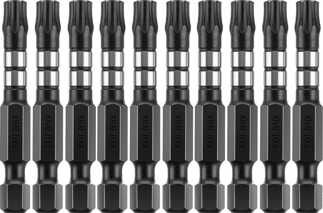 KRAFTOOL TX30, 50 мм, 10 шт., биты TORX Impact Pro 26195-30-50-S10 купить по цене 1 050 ₽ в интернет магазине ТЕХСАД