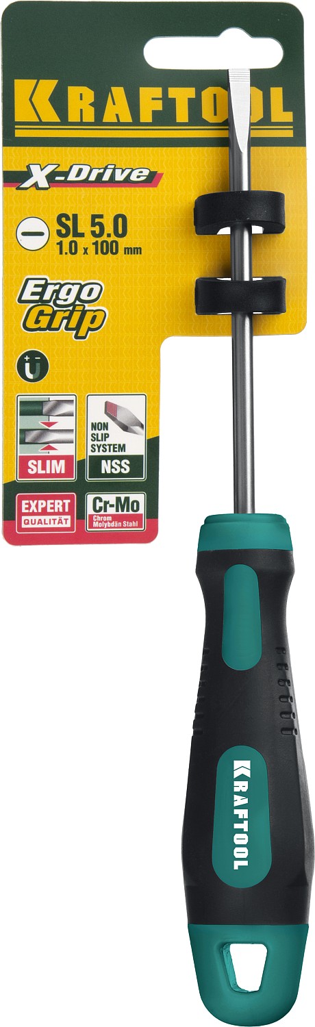 KRAFTOOL SL5.5х100 мм, отвертка слесарная 250071-5.5-100 KRAFTOOL SL5.5х100 мм, отвертка слесарная 250071-5.5-100 купить по цене 380 ₽ в интернет магазине ТЕХСАД