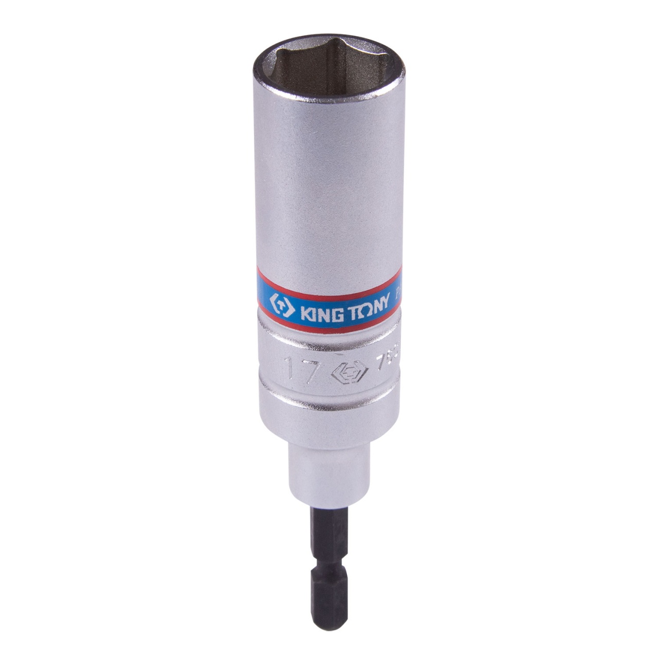 Головка для шуруповерта шестигранная 1/4'', 17 мм, L = 110 мм KING TONY 76C1117M купить по цене 570 ₽ в интернет магазине ТЕХСАД