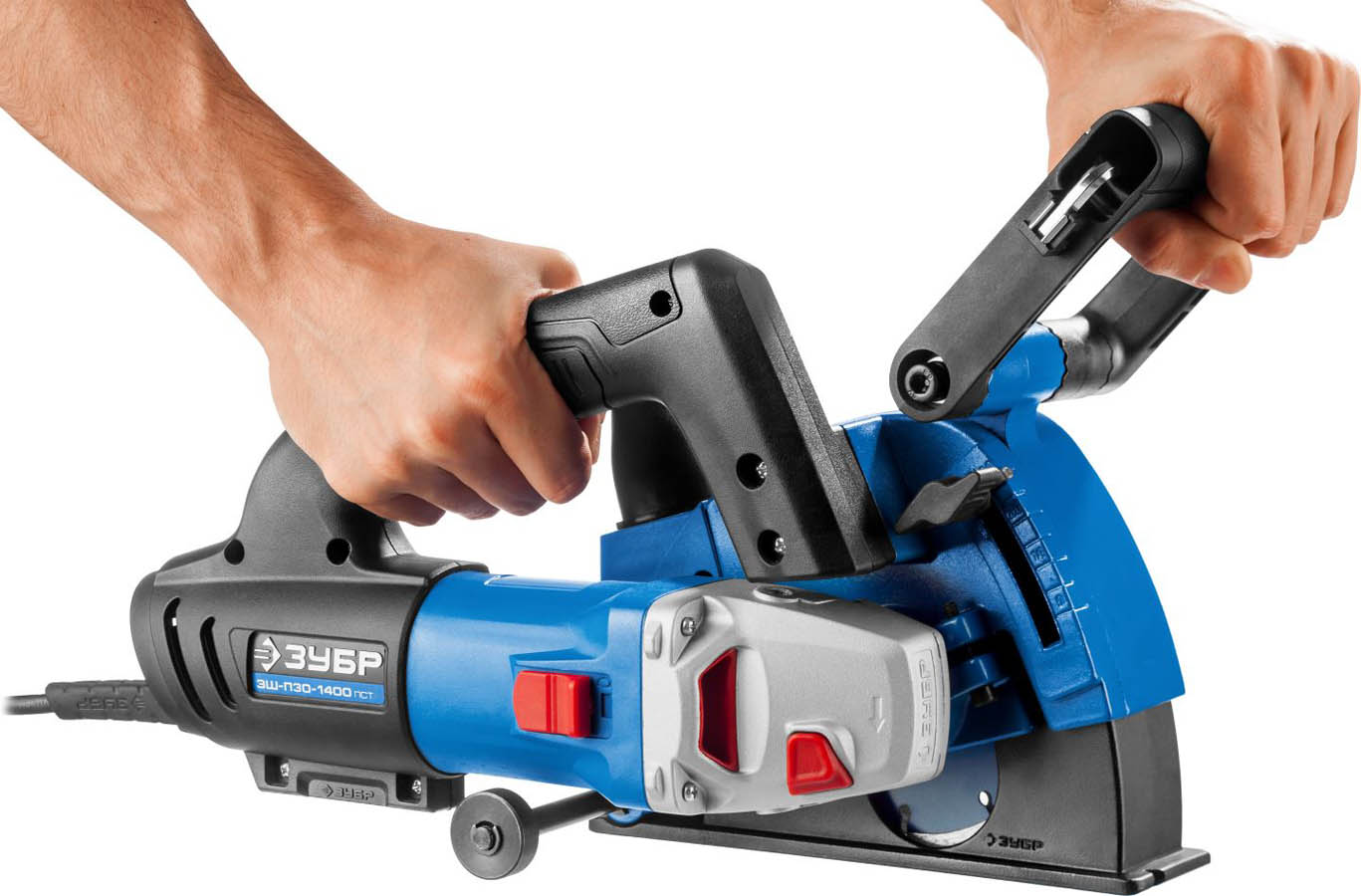 ЗУБР 1400 Вт, 8800 об/мин, 0-30 мм, штроборез электрический ЗШ-П30-1400 ПСТ Профессионал купить по цене 10&nbsp;790 ₽ в интернет магазине ТЕХСАД
