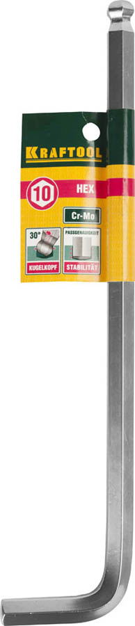 KRAFTOOL 10 мм, HEX, имбусовый ключ 27437-10 KRAFTOOL 10 мм, HEX, имбусовый ключ 27437-10 купить по цене 430 ₽ в интернет магазине ТЕХСАД