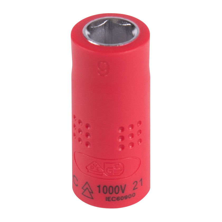 Головка торцевая диэлектрическая шестигранная 1/4'', 9 мм KING TONY 2335VE09M купить по цене 600 ₽ в интернет магазине ТЕХСАД