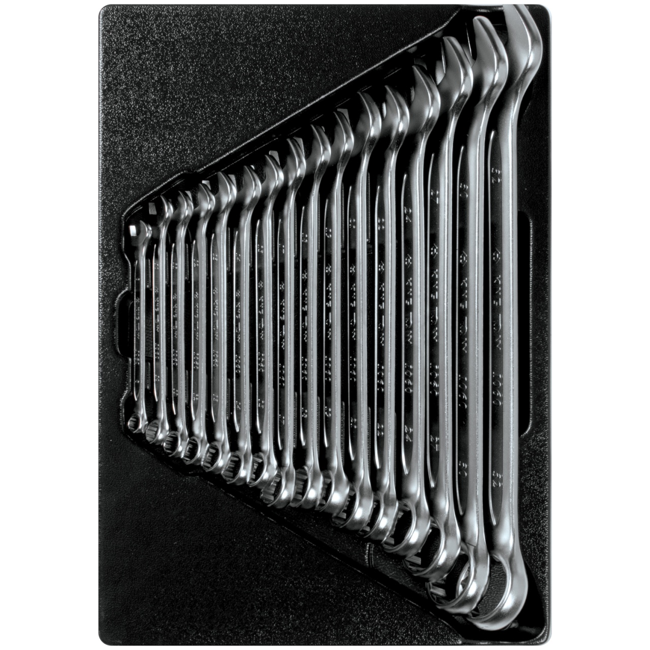 Набор комбинированных ключей, ложемент, 16 предметов KING TONY 9-1216MR03 купить по цене 10 650 ₽ в интернет магазине ТЕХСАД