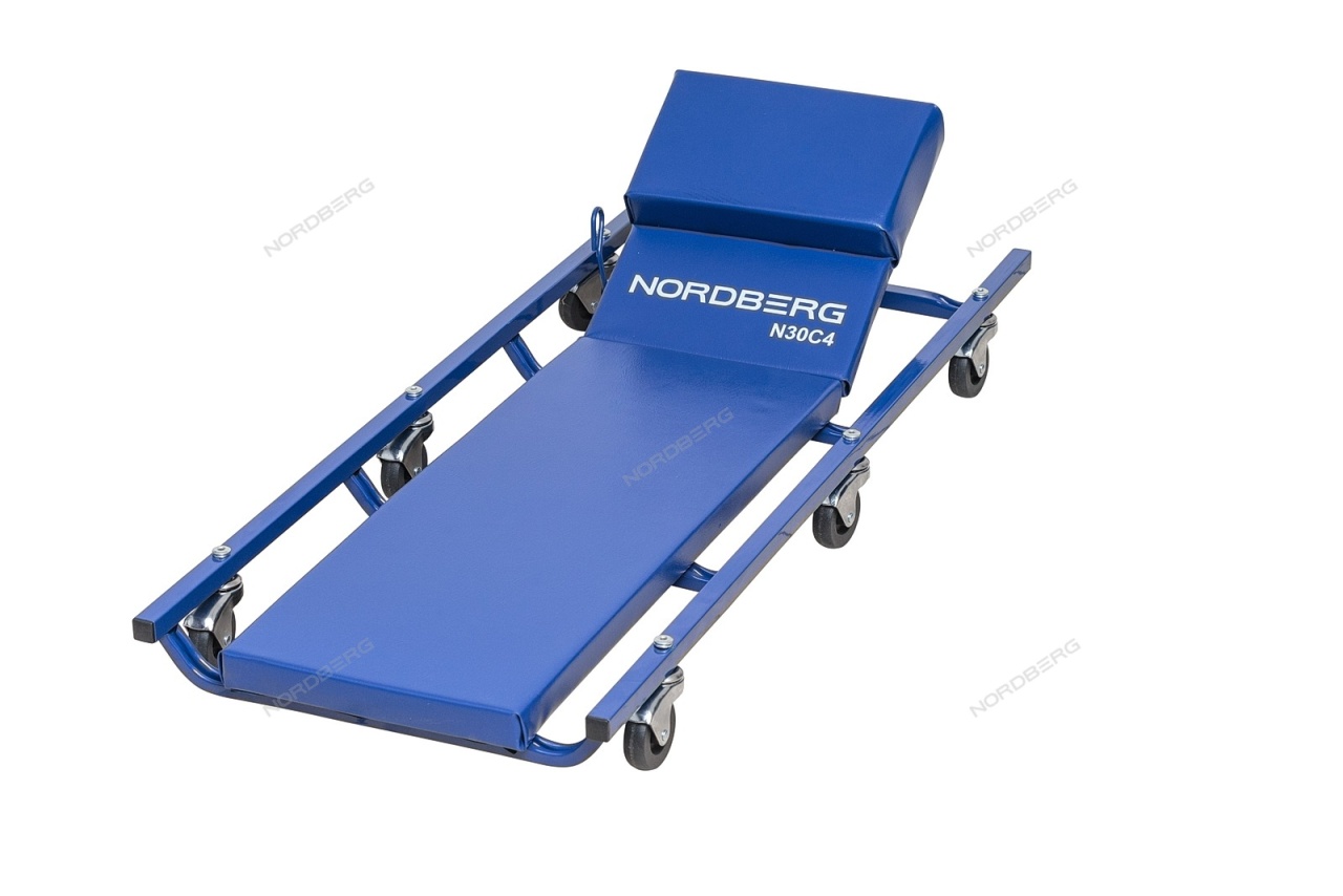 Лежак подкатной, с подъемным подголовником NORDBERG N30C4 купить по цене 4 717 ₽ в интернет магазине ТЕХСАД