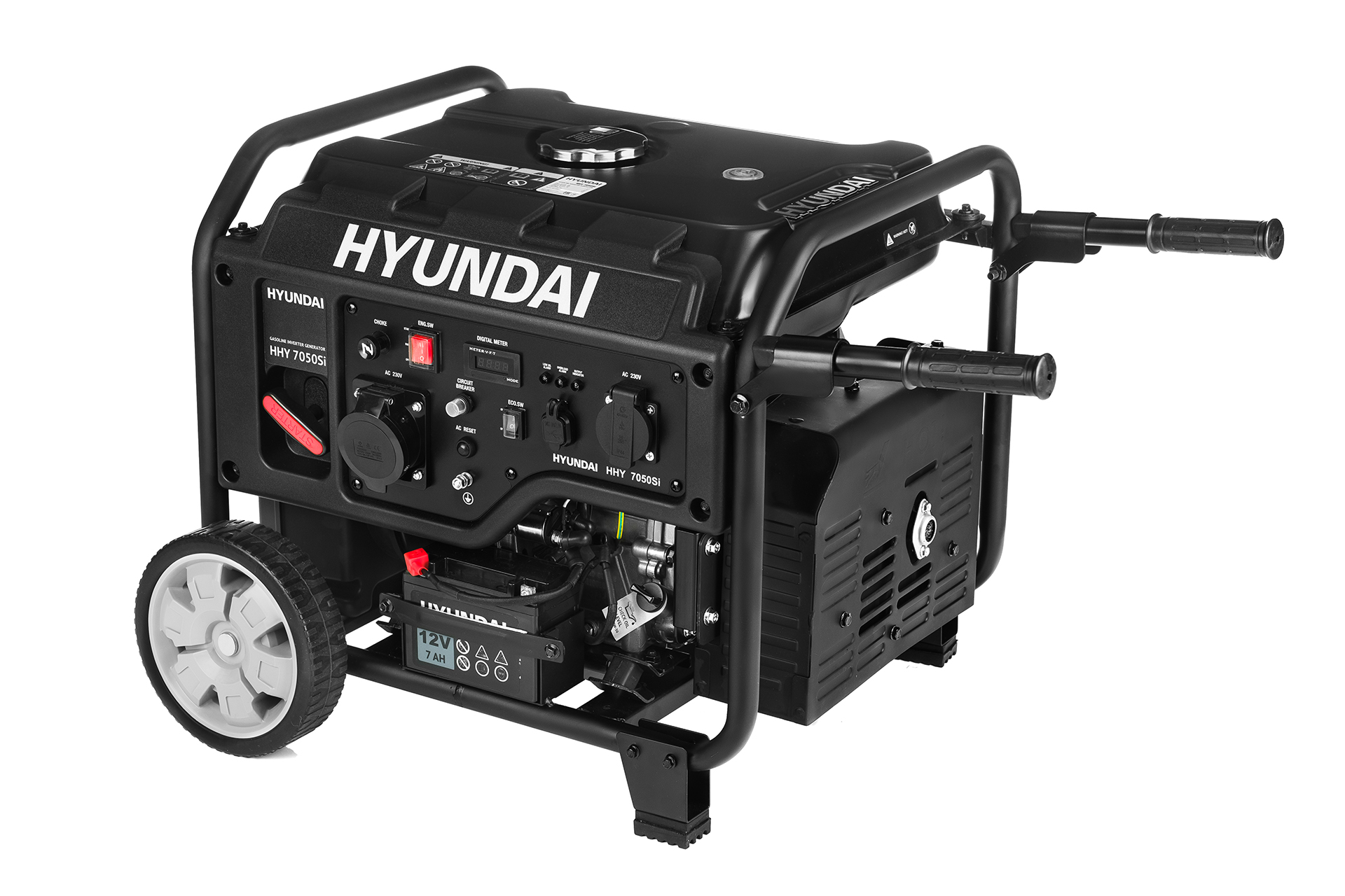 Инверторный генератор Hyundai HHY 7050Si купить по цене 92 490 ₽ в интернет магазине ТЕХСАД