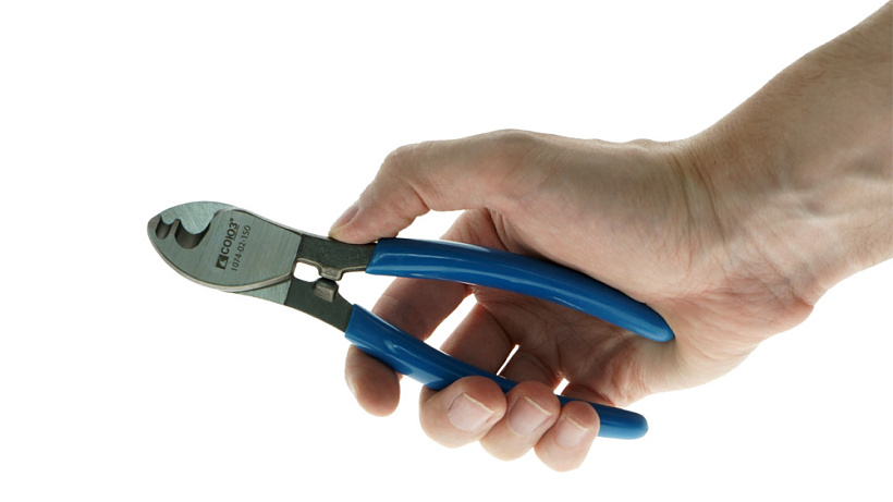 1074-02-150 Кабелерез комбинированный 150 мм, рез до 6 мм, СОЮЗ купить по цене 470 ₽ в интернет магазине ТЕХСАД