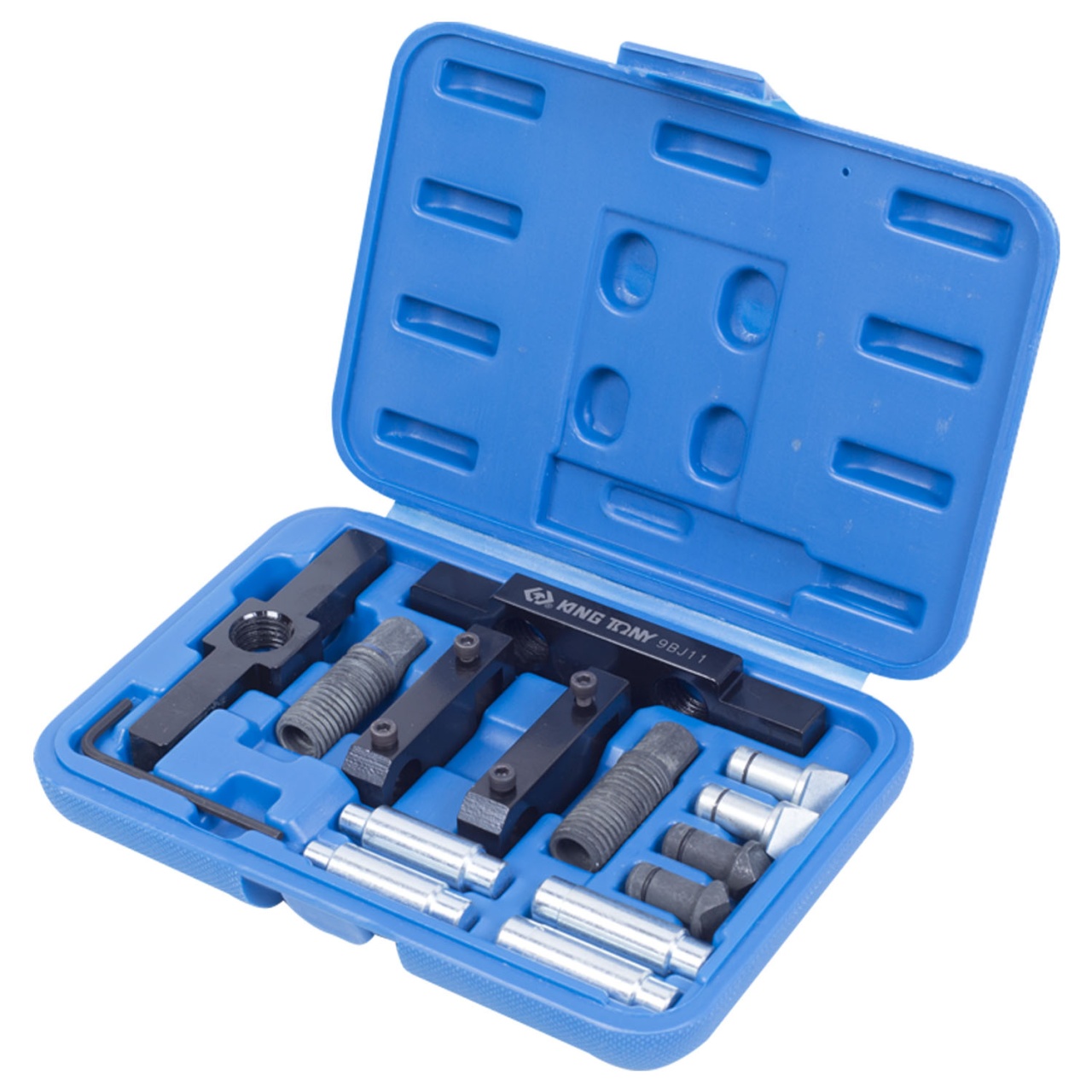 Набор для монтажа и демонтажа амортизатора из рычага подвески, 15 предметов KING TONY 9BJ11 купить по цене 7&nbsp;760 ₽ в интернет магазине ТЕХСАД