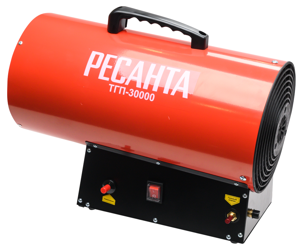 Газовая тепловая пушка РЕСАНТА ТГП-30000 купить по цене 11 390 ₽ в интернет магазине ТЕХСАД