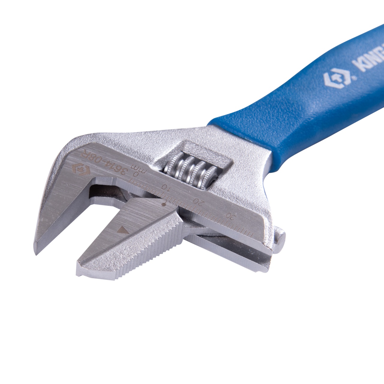 Ключ разводной 212 х 38 мм, с изменяемой губкой KING TONY 3614-08R купить по цене 3 350 ₽ в интернет магазине ТЕХСАД