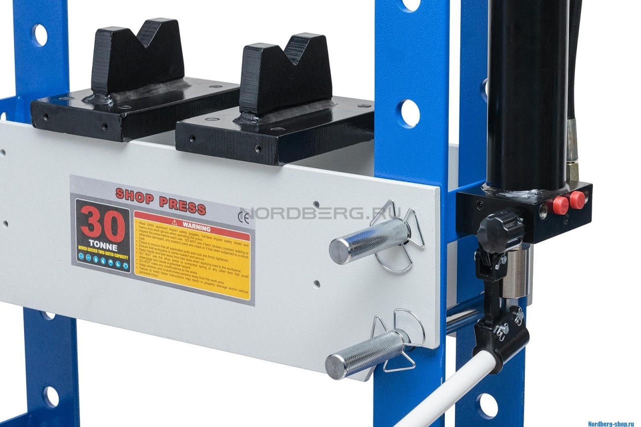 Пресс напольный 30 т, гидравлический NORDBERG N3630F купить по цене 98 644 ₽ в интернет магазине ТЕХСАД