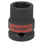 Головка торцевая ударная шестигранная 1/2'', 11/16'', дюймовая KING TONY 453522S купить по цене 350 ₽ в интернет магазине ТЕХСАД