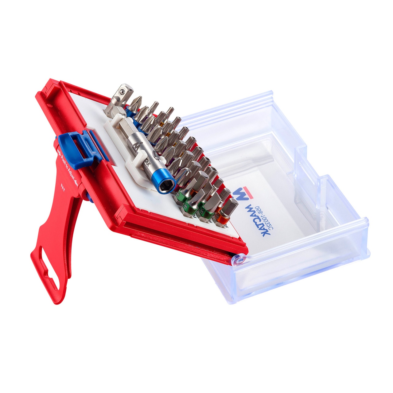 Набор вставок (бит) 1/4'', PH, PZ, Hex, Torx, Slotted, 32 предмета МАСТАК 058-10032C купить по цене 2 600 ₽ в интернет магазине ТЕХСАД