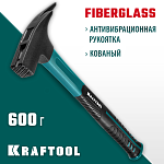KRAFTOOL 600 г, молоток кровельщика с фиберглассовой рукояткой Fiberglass 20182 купить по цене 1 350 ₽ в интернет магазине ТЕХСАД